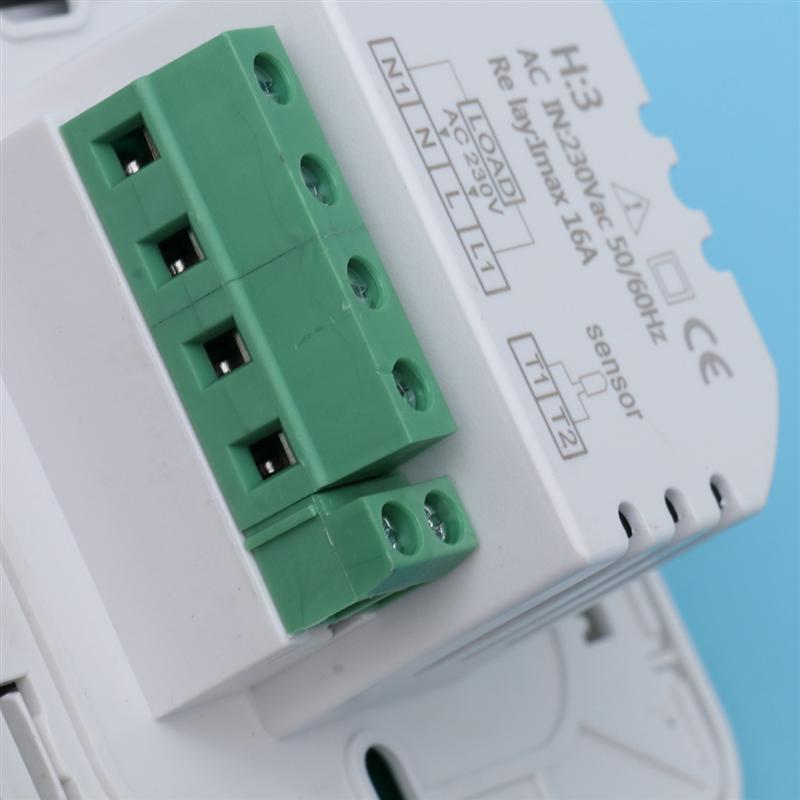 Programmable Digital Thermoregulator Touch Screen Room Heating Thermostat Underfloor Heating for Warm Floor Electric System