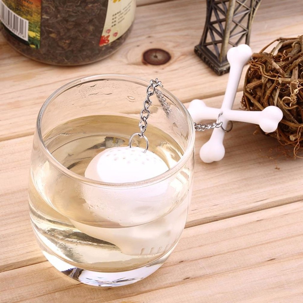 Form tesil silikon intressant teinfuser filter tekanna för te kaffe drinkware