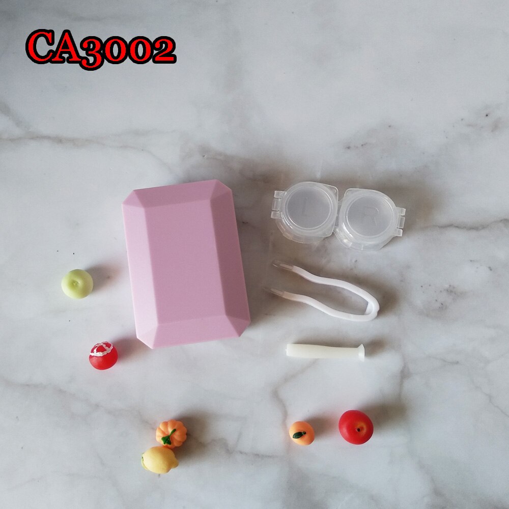Lens Container Case Pocket Contact Lens Cases Slip Cap Lens Box with M... – Grandado