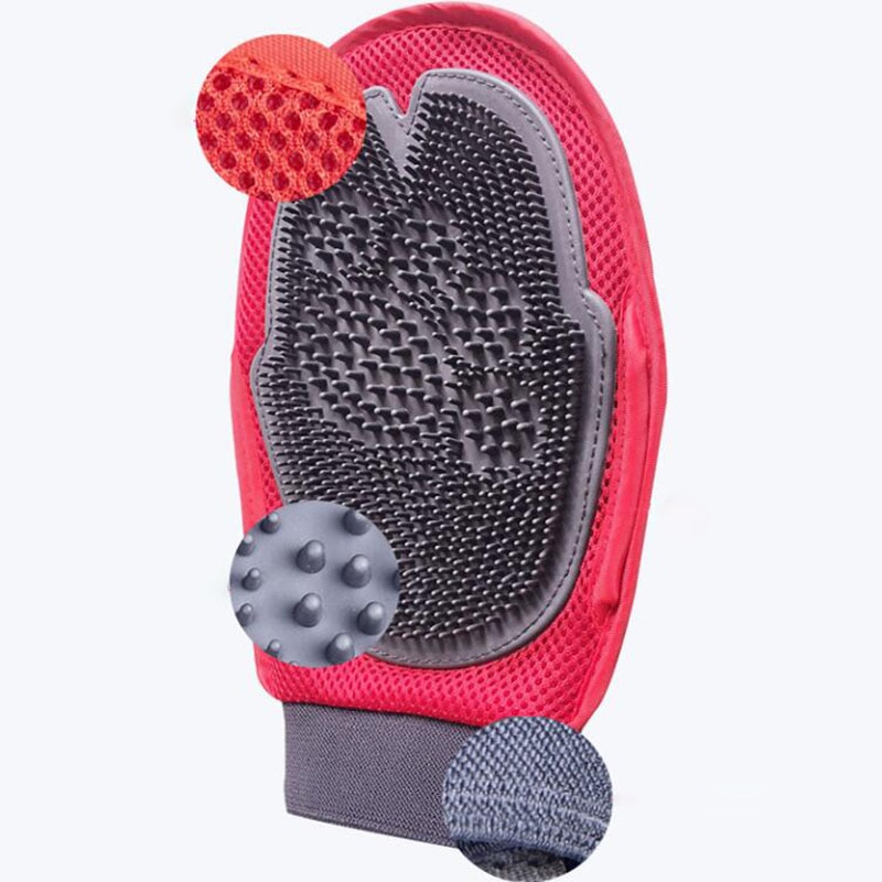 verrotten Hundesalon Handschuh Palme bilden Gummi Handschuh Hund Schlecht Werkzeuge Silikon Kämmen Handschuhe Für Hund Katze