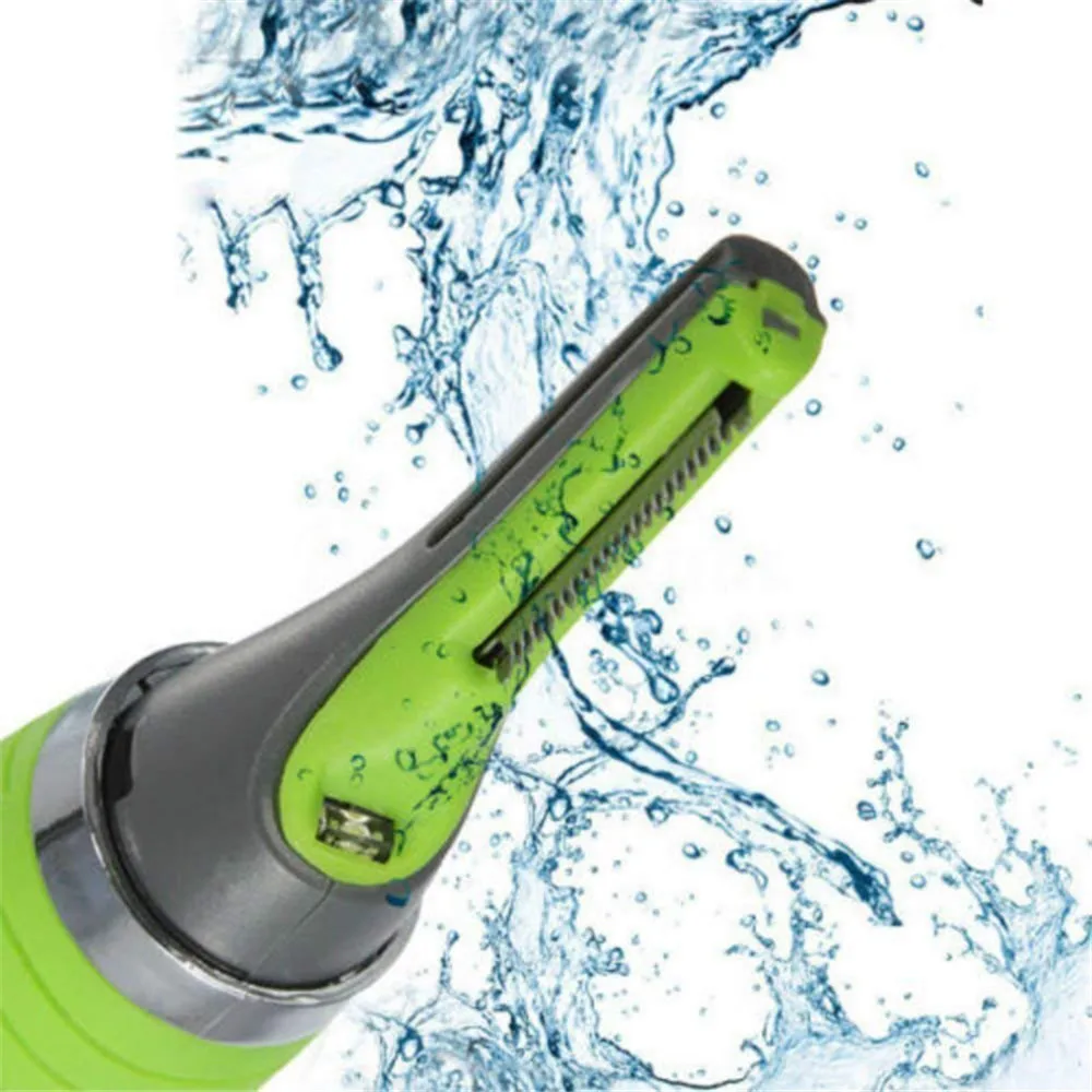 Mannelijke neushaartrimmer 2in1 gezichtsepilator - oplaadbaar, waterdicht, draagbaar - neushaar, oorhaar, wenkbrauwhaar kinhaar