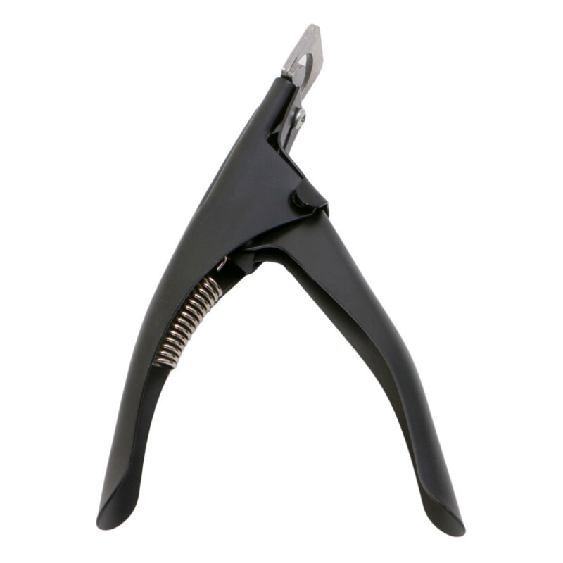 Acryl UV Gel Nail Clippers Cutter False Nail Tips Snijden Nagels Tool Manicure Beauty tools: BK