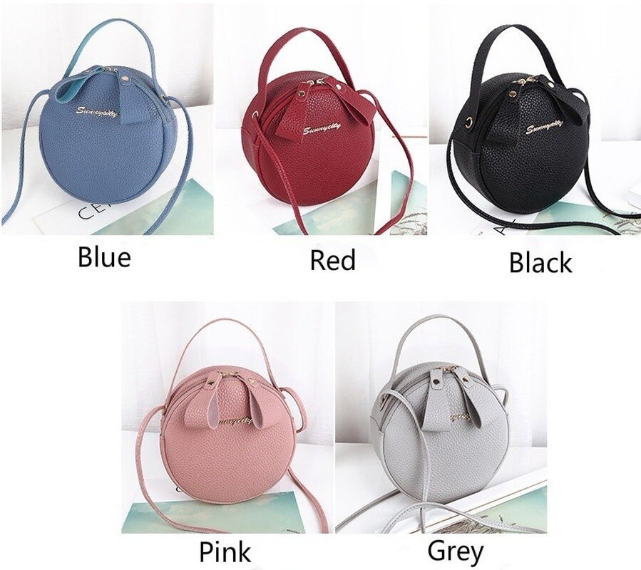 Women Tote Handbags Mini PU Leather Bag Ladies Shoulder Crossbody Sling Bags