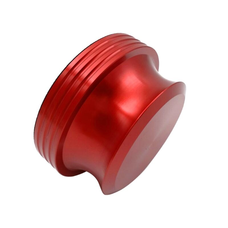 Aluminium metal vinyl plade vægt stabilisator disk afbalanceret klemme til pladespiller lp pladespiller tilbehør: Rød