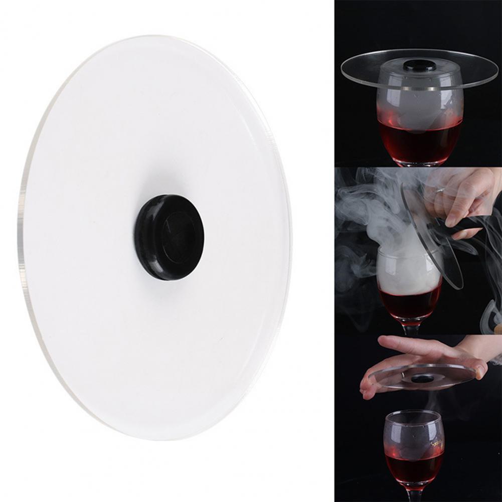 Plastic Novel Transparent Strong Sealing Smoky Lid Convenient Smoke Cover Lid Practical for Household