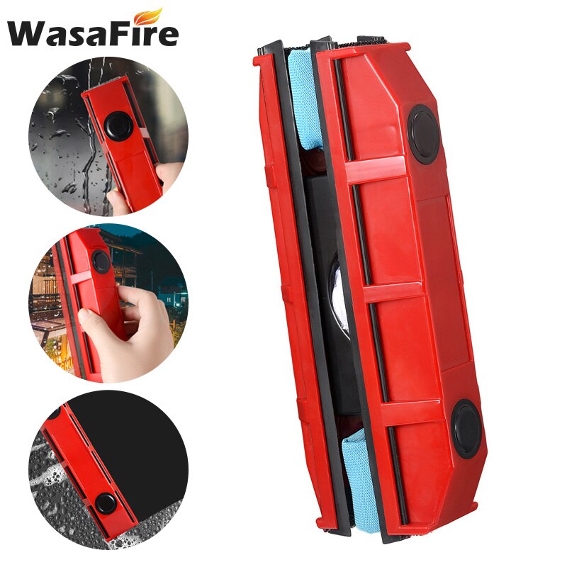 Magnetic Window Cleaner Double-side Magnet Brush For Washing Window Glass Wiper Cleaning Tool for Single/Double Glazed Windows