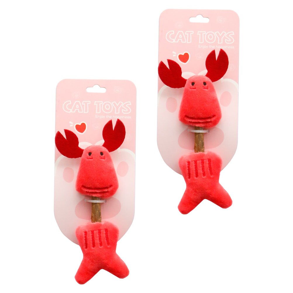 2 stück entzückendes katzenspielzeug, interaktive katzenangeln, katzenaccessoires