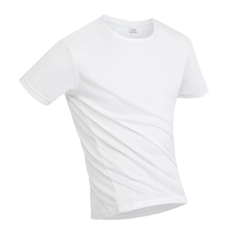 Men Anti-Dirty Waterproof T Shirt Hydrophobic Stainproof Breathable Antifouling Quick Dry Top Short Sleeve T Shirt: Beige / L