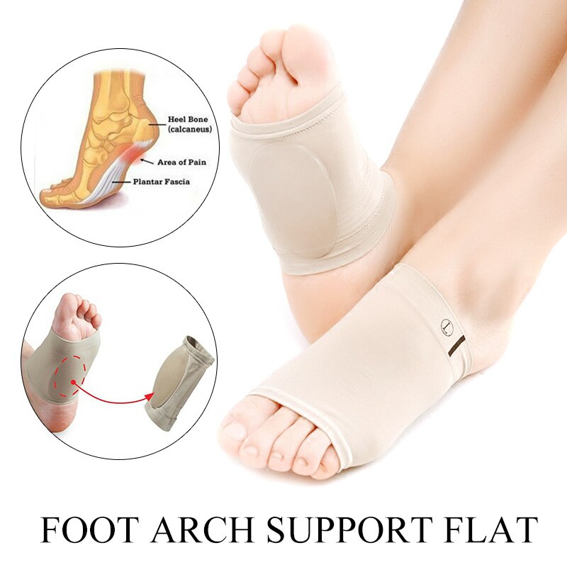 Foot Arch Support Flat Feet Fallen Arch Plantar Fasciitis Heel Pain Aid Help Shoes Insole