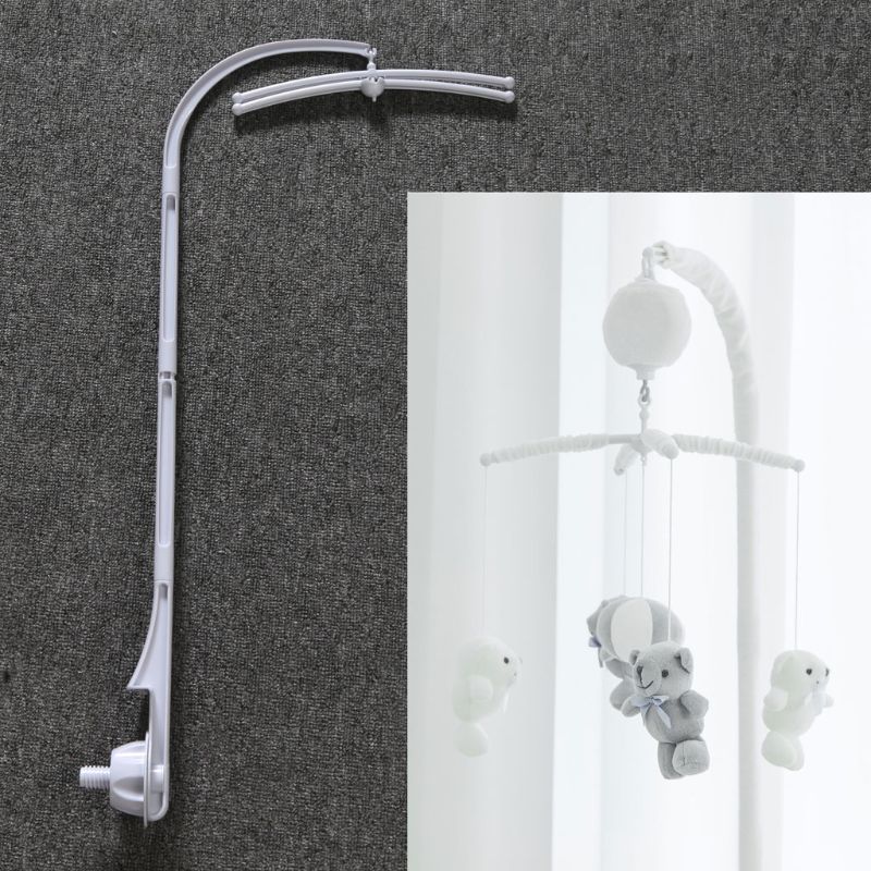 88cm Baby Bed Hanging Rattles Toys Hanger DIY Hanging Baby Crib Mobile Bed Bell Toy Holder