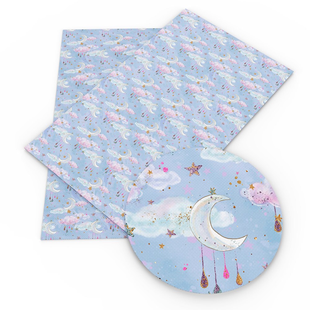 20*33Cm Regenboog Eenhoorn Snoep Faux Synthetisch Leer Lakens Voor Haar Boog Oorbellen Handtas Diy Decor Ambachten Vinyl: 1073627001