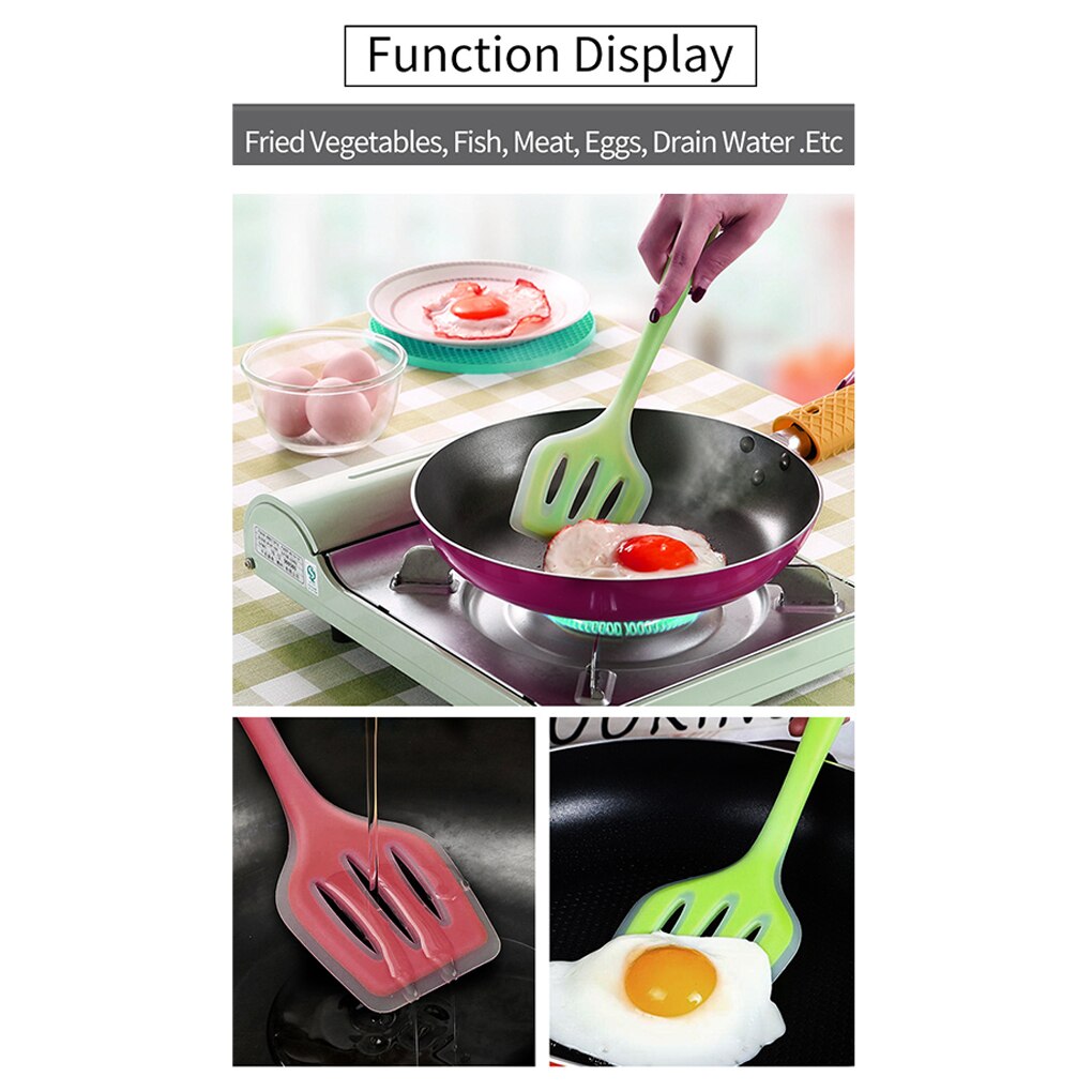 Silicone Kitchen Ware Non-stick Set Cooking Utensils Tools Spoon Spatula Heat Resistant Egg Beaters Tools Gadgets Accessories