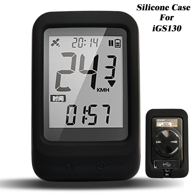 Étui en Silicone pour ordinateur de vélo igsport IGS130, protection d&#39;écran, GPS
