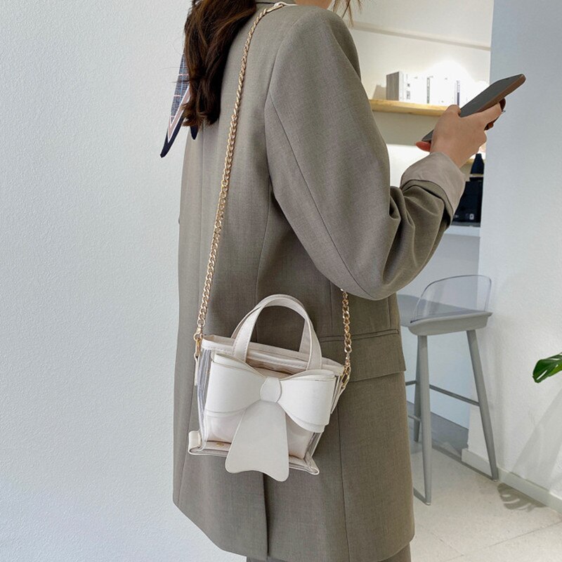Bag For Women Square Bag Single Shoulder Bag Texture Cross-body Bag Tote