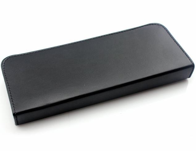 Professionele Haar Schaar Lederen Case Kapper Packet Styling Accessoires Kappers Schaar Zak: bag1