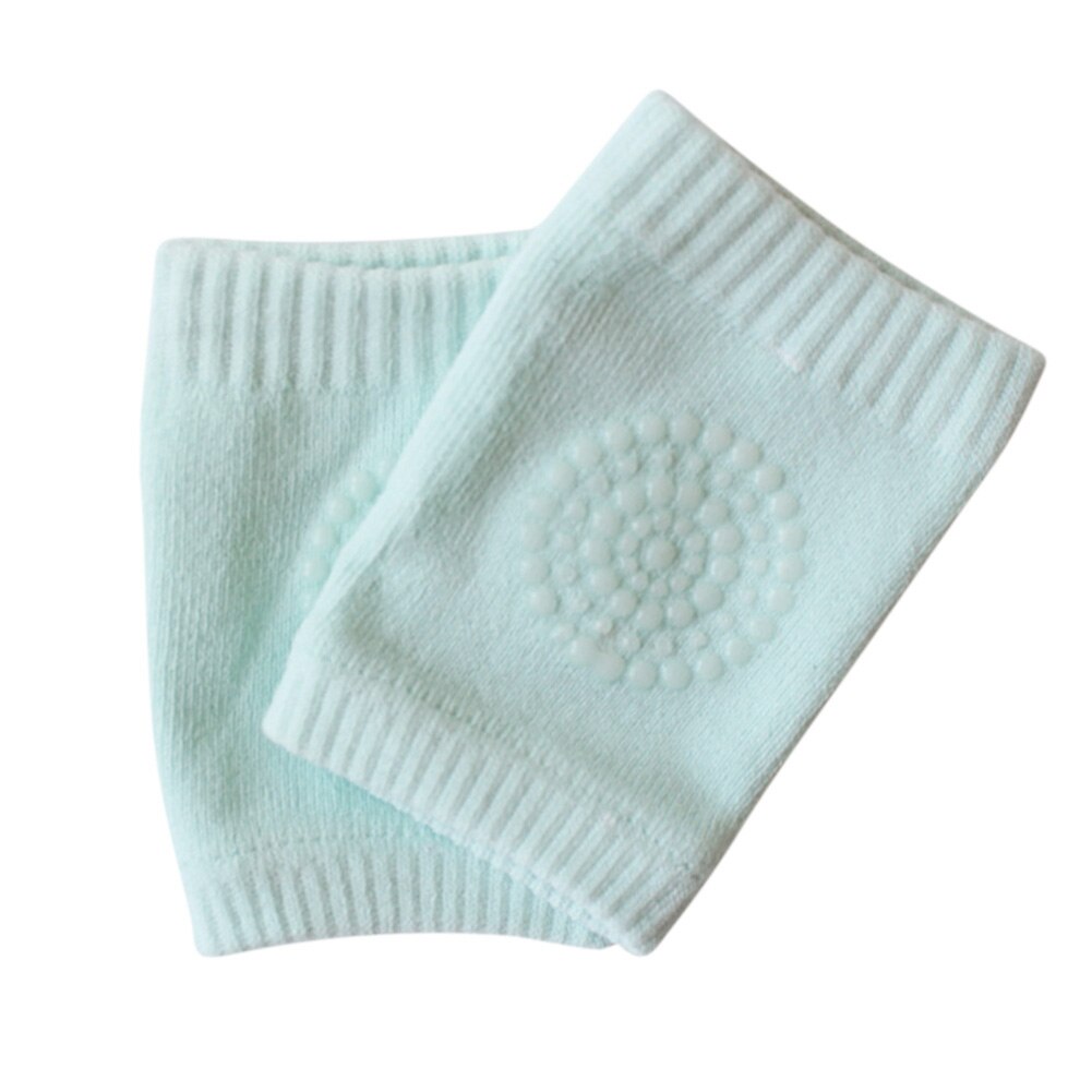 Multi Color Baby Kruipen Been Kneepad Anti Vallen Anti Slip Ademend Kneepad Multi Kleur Peuter Been Elleboog Kneepad: green