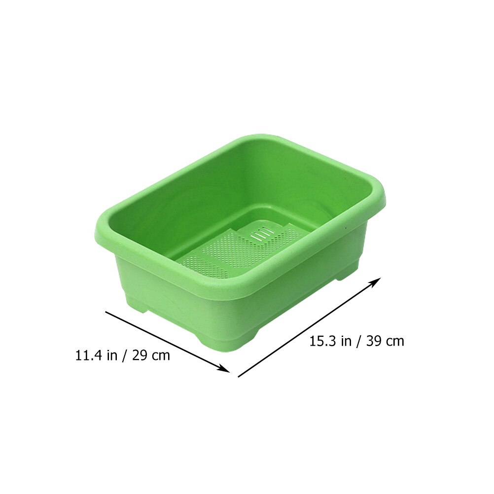Plastic Fruits Vegetables Planting Pot Soil Culture Pot Planters Growing Containers Garden Planting Tools Balcony Flower Pot