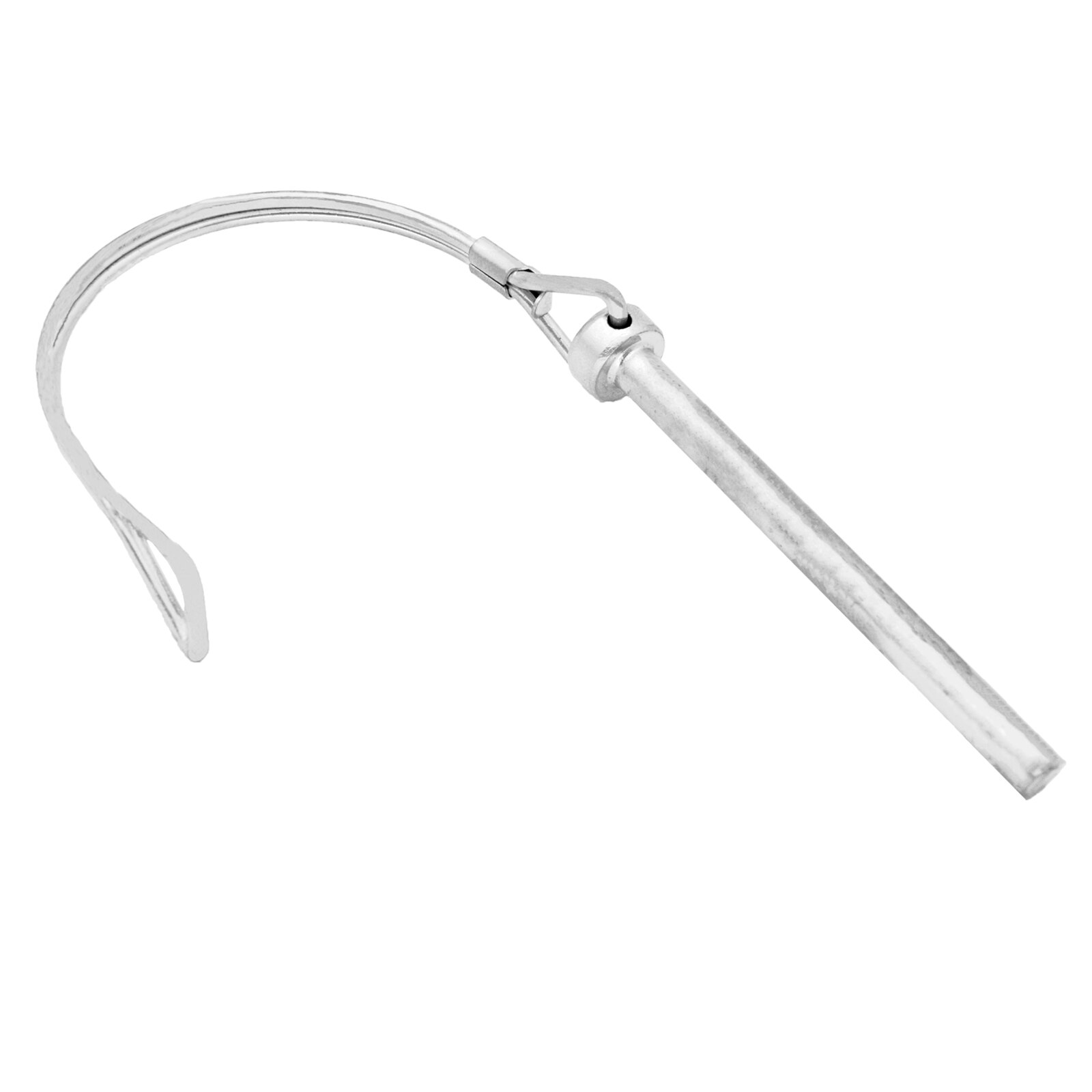 Trailer Coupler Safety Hitch Pin Lock D Shape Universal Heavy Duty Towing Hook 1/4Inch 6mm Dia x 2Inch 50mm 70mm Quick Lock