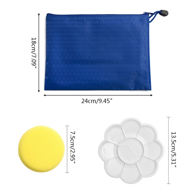 Set van 38 mandala-stippen voor het schilderen van steen, klei, aardewerk, kunst, knutselsjablonen en acrylstiften.