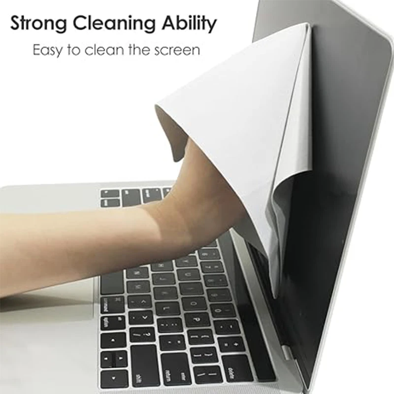 Microfiber Stofdicht Reinigingsdoekje Notebook Toetsenbord Cover Laptop Scherm Cleaner Kit voor MacBook Pro 13/15/16 inch