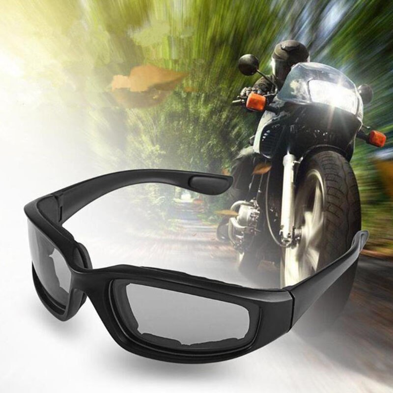Universele ski-motorbril met glazen lens, retro motorbril, vintage beschermende offroad-bril