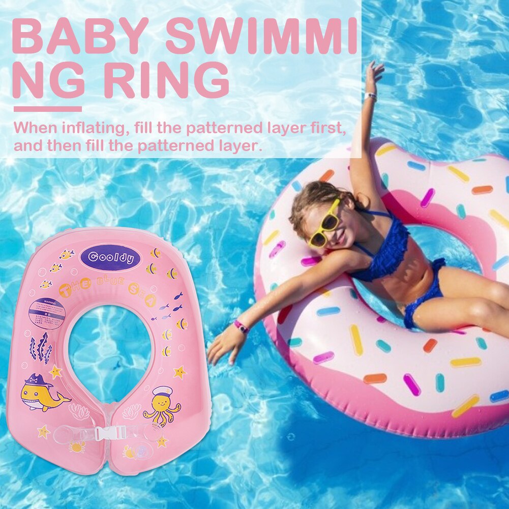 PVC Verdickt Sicherheit freundlicher Aufblasbare Schwimmen Ring Nacken Ring Spielzeug für Wasser Spiel Wasser Schwimm Trinken Tasse Halfter Zubehör
