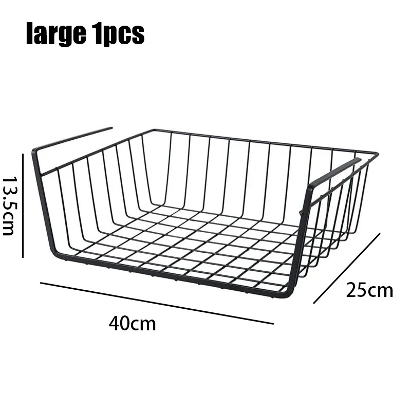 Multi Functional Perforated Kitchen Bathroom Storage Hanging Basket Storage Rack Bottom Book Storage Rack Dormitories Offices ﻿: Pink