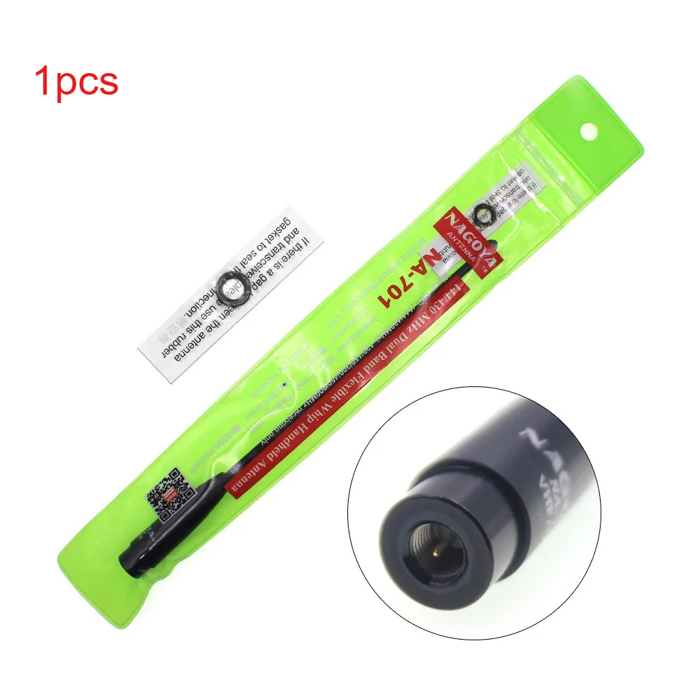 100% Original Nagoya NA-701 VHF/UHF (144/430Mhz) Antenna SMA-Male for VX-3R VX-7R ZT-2R PX-2R UV-985 TH-UVF8D TH-UV8000D: 1pcs