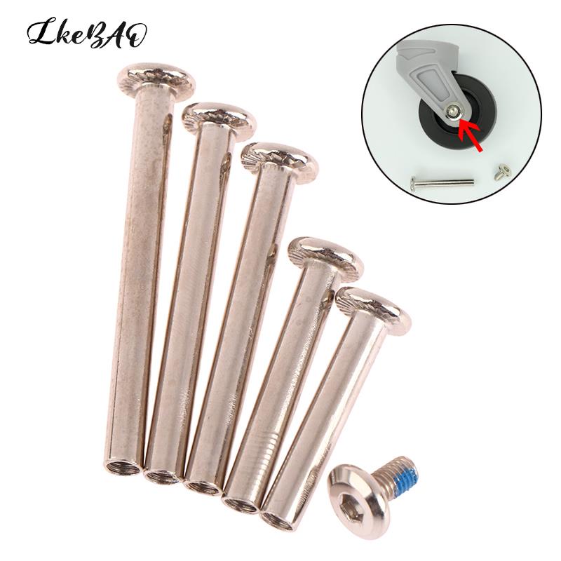 2sets Luggage Accessories Stainless Steel Luggage Screws Luggage Wheels Bolts