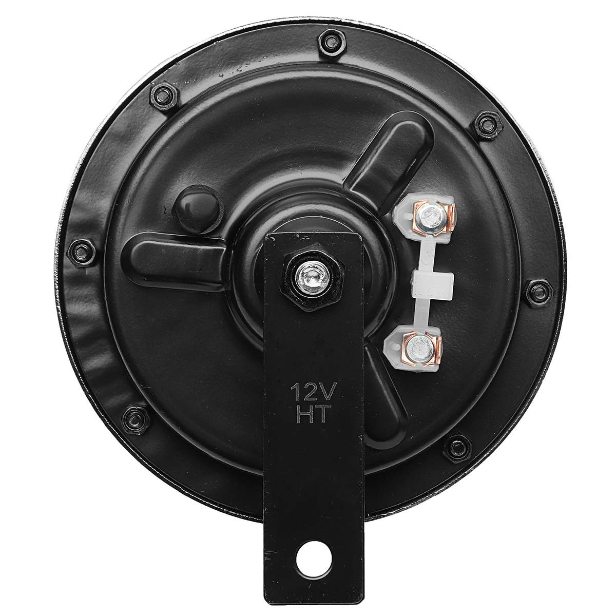 Universele 12v 139db grille montage dubbele supertoon elektrische auto claxon sirene dubbele toon elektrische pomp luide luchthoorn