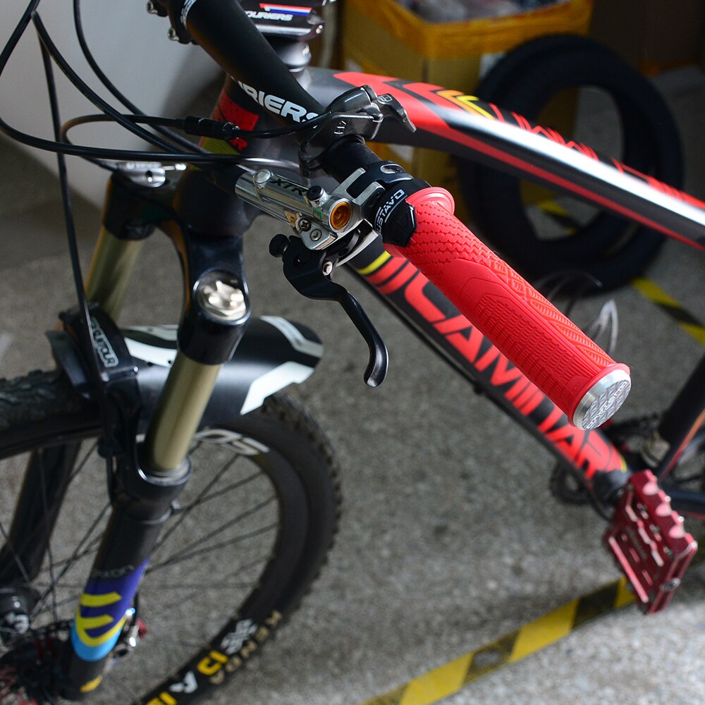 GUSTAVO Fahrrad Einzelne sperre Lenker Griffe komfortable Mountainbike Griffe