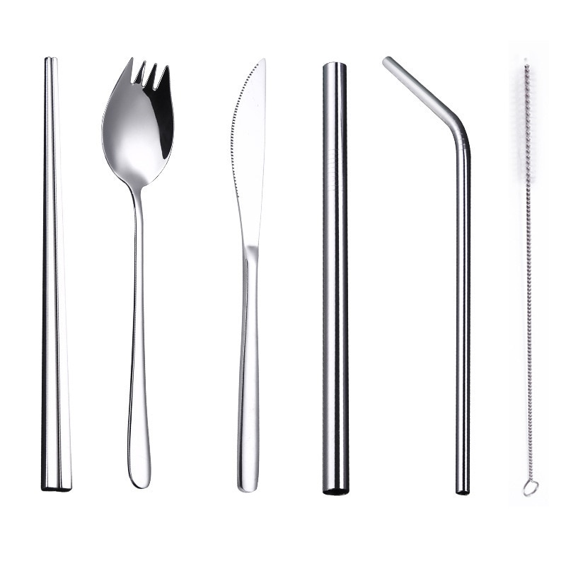 Gold Cutlery Set Knives Forks Spoons Set Flatware Stainless Steel Kitchen Dinnerware Home Party Table Cutlery Set