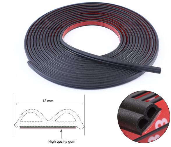 2 Meters Shape B P Z Big D Car Door Seal Strip for Mitsubishi ASX Outlander Lancer EX Pajero: Type B