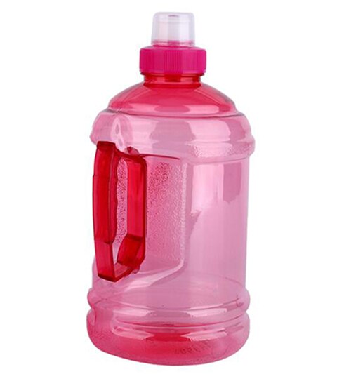 1L/2L Big Size Drink Water Bottle Large Capacity Water Bags Sports Cap Outdoor Travel Drink Kettle with Cap Gym Training: 1L Red