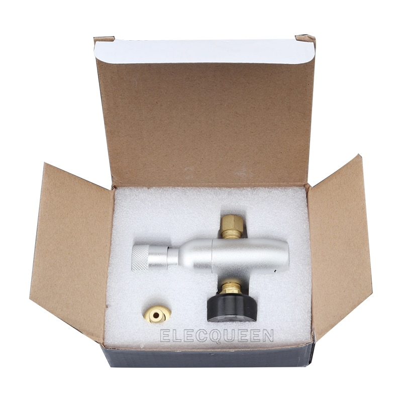 Homebrew Regulated CO2 Charger kit ,7/16" Regulated Portable CO2 Keg Charger For homebrew Beer Accessories