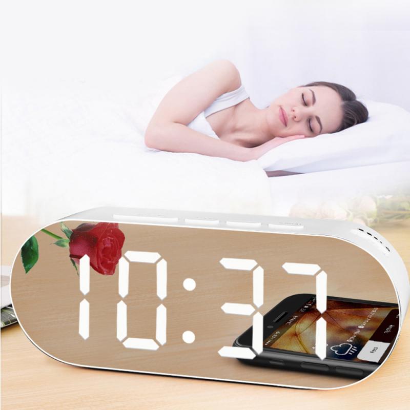 Réveil Parlant Enfant - Horloge Numérique LED Avec Dragon, Fonction Snooze, Veilleuse Réglable - Pour Apprendre L'heure En S'amusant