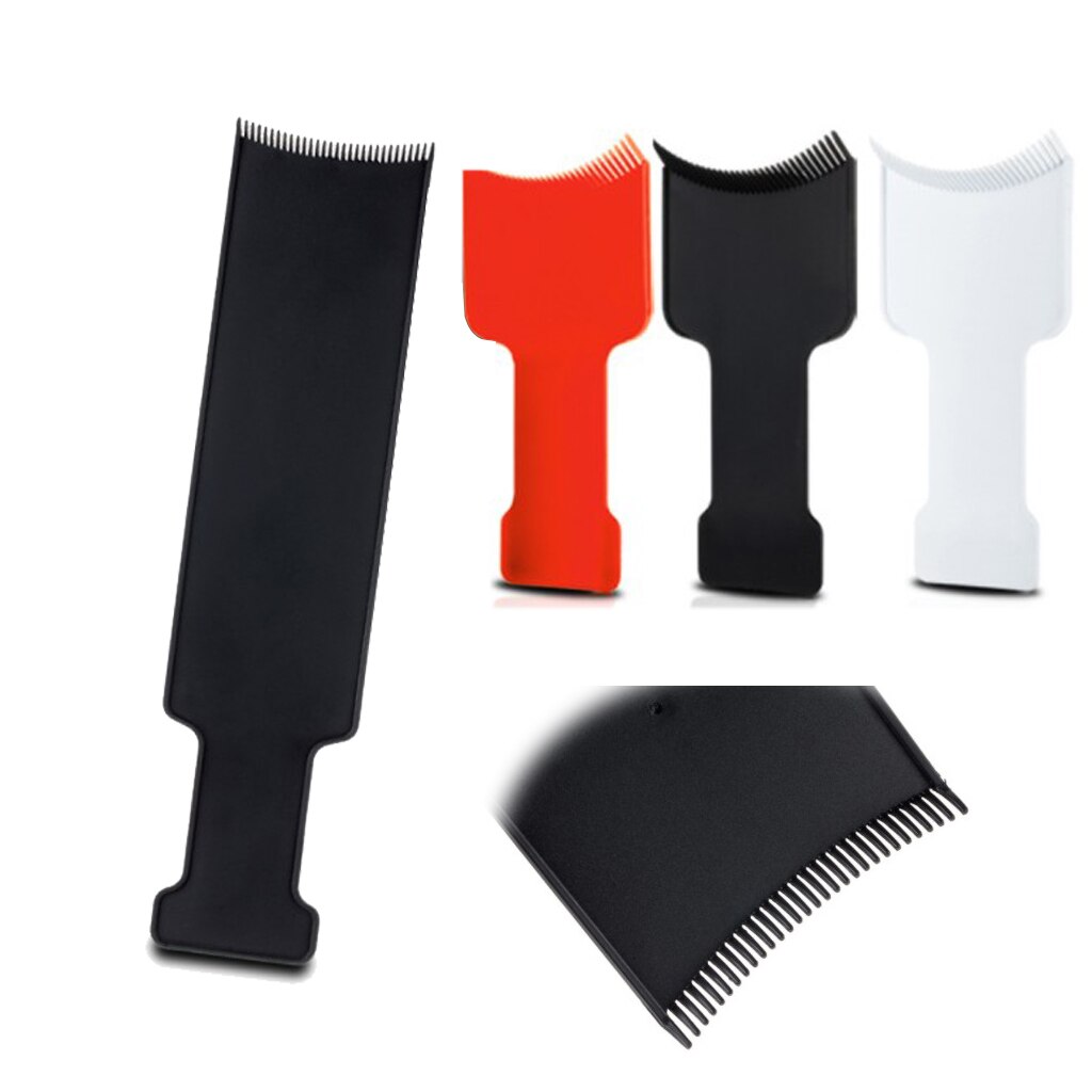 Salon DIY Hair Dyeing Board Highlighting Sectioning Coloring Brush Tint Comb