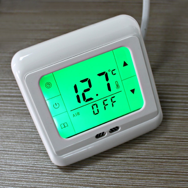 Floureon BYC07.H3 Thermoregulator Touch Screen Heating Thermostat for Warm Floor,Electric Heating System Temperature Controller