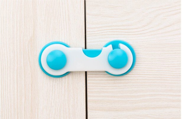 4 Stuk Multifunctionele Kast Lock Kind Veiligheid Bescherming Koelkast Veiligheidsslot Ladeblokkering Baby Veiligheid Anti-Snuifje Hand