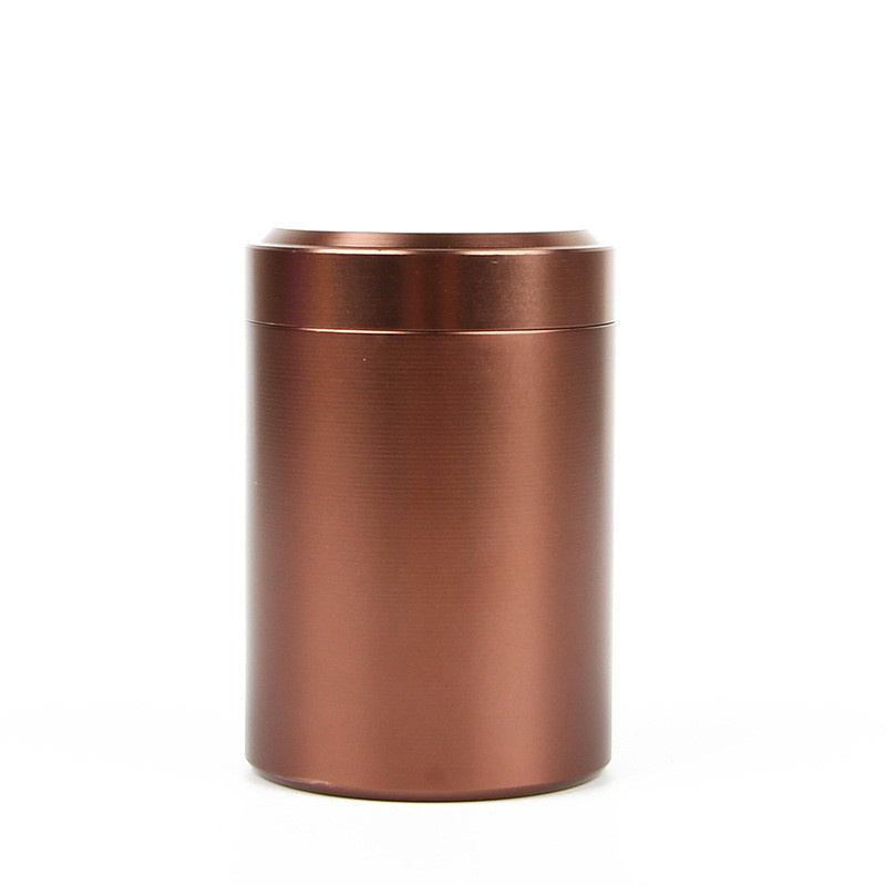 10pcs Portable Stash Jar-Airtight Smell Proof Durable Multi-Use Aluminum Herb Container DIY Candle Aromatherapy: Chocolate