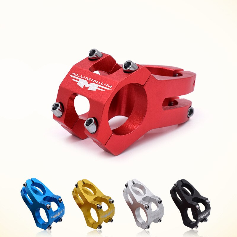 Vástago de manillar de bicicleta Enduro de alta resistencia ligero 31,8mm * 45mm CNC vástago mecanizado para bicicleta de montaña XC AM MTB