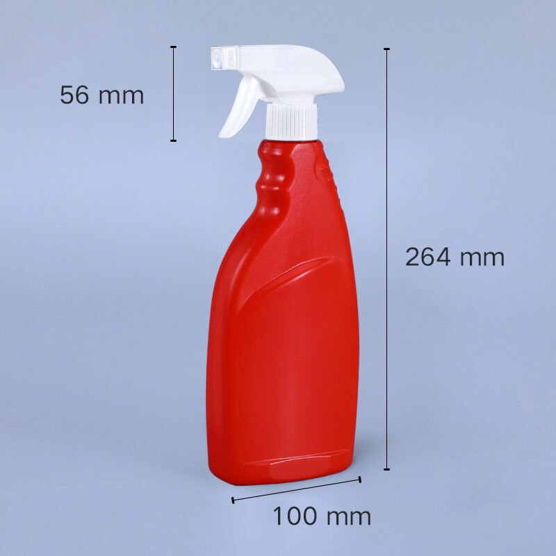 500ML Multi-Purpose Empty Plastic Spray Bottle for Alcohol Disinfect Watering Cleaning Garden Sprayer Bottles 1PCS: Red