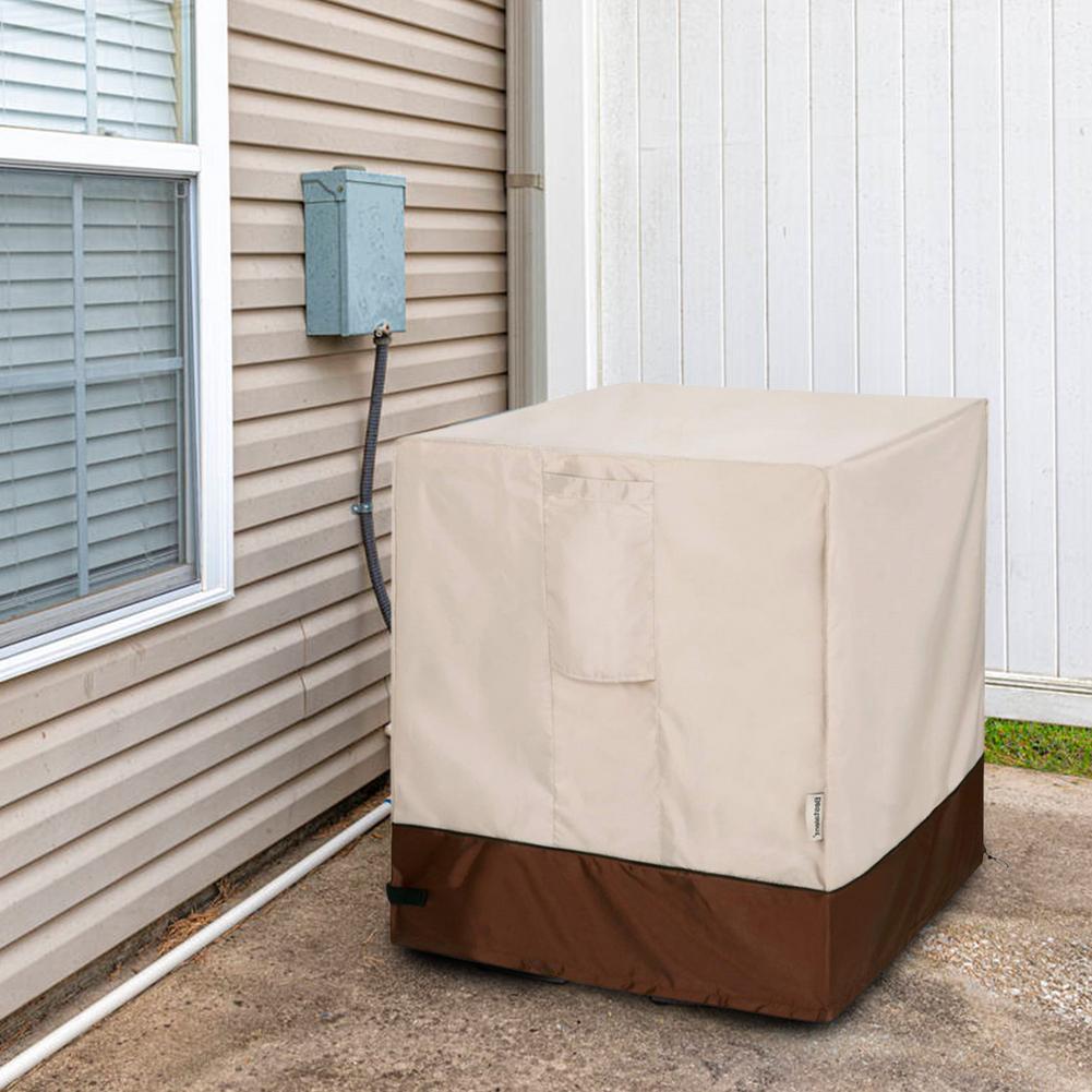 Airconditioner Covers Voor Buiten Eenheden Vierkante Volledige Overdekte Venster Ac Cover Met Waterbestendig En Winddicht Outdoor