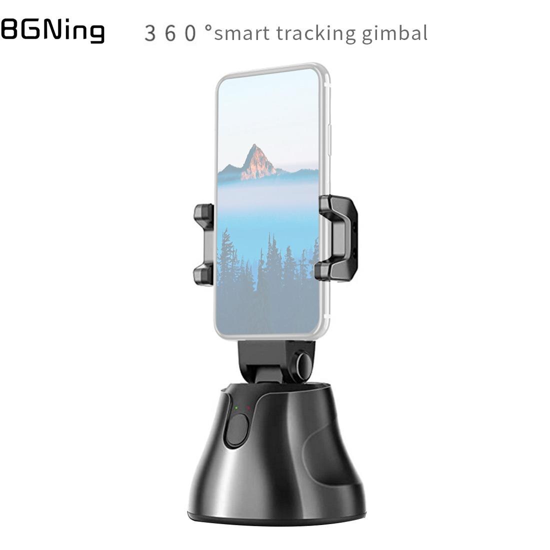 Camera Smartphone Vlog Selfie Shooting Stick 360 Intelligent Follow Face Tracking Camera Gimbal Desk Table Phone Tripod Holder