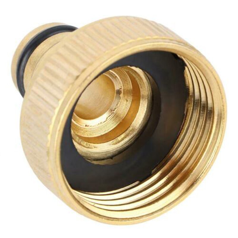 4Pcs Brass Adapters 1 Inch Female Thread Connector Joint Coupler Adapter Watering Supplies Garden Fittings Replacement