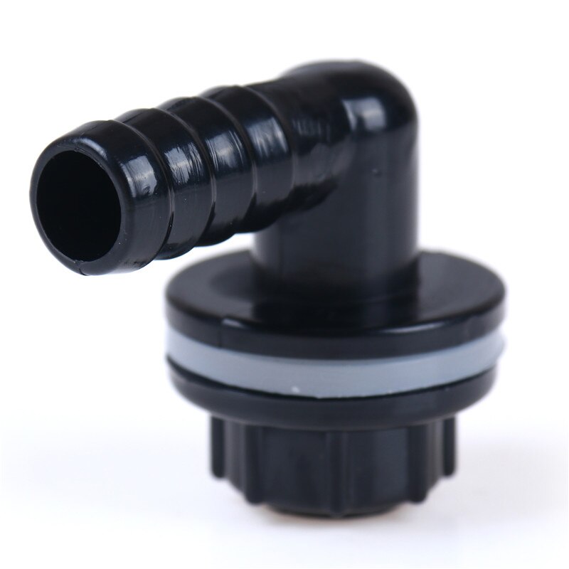 High Efficient Drain Joint Tube Fittings 3/8" To 14mm Fish Water Tank Mini 90 Degree Elbow Drainage Connectors