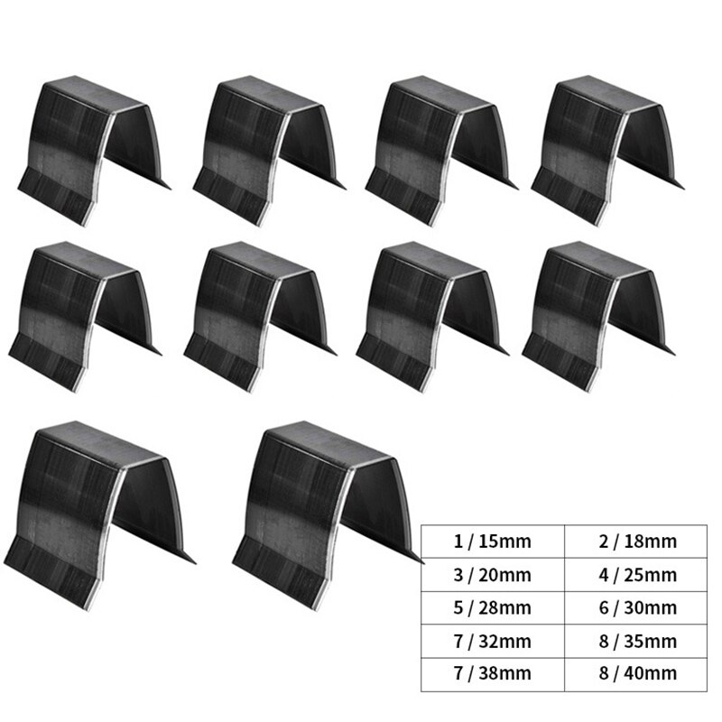10 stuks leergereedschap, snij- en stansgereedschap, riemuiteinde, plat uiteinde, stansvorm, doe-het-zelf voor handgemaakte producten (plat uiteinde)