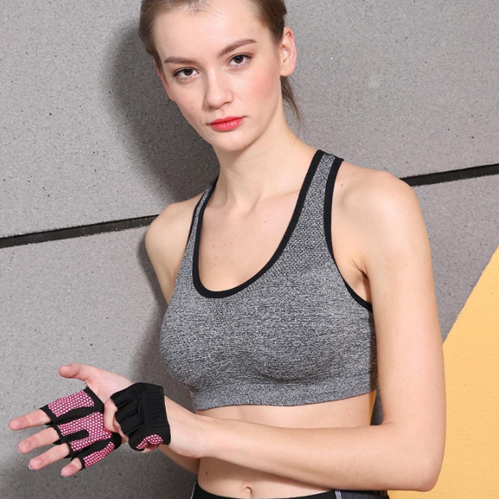 WorthWhile Gym Fitness Half Finger Gloves Men Women for Crossfit Workout Glove Power Weight Lifting Bodybuilding Hand Protector