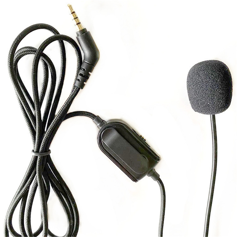 Voip Hoofdtelefoon Kabel Met Microfoon Voor Boompro Gaming Headset V-MODA Crossfade LP2 M-80 Audio-Lijn Met Mute