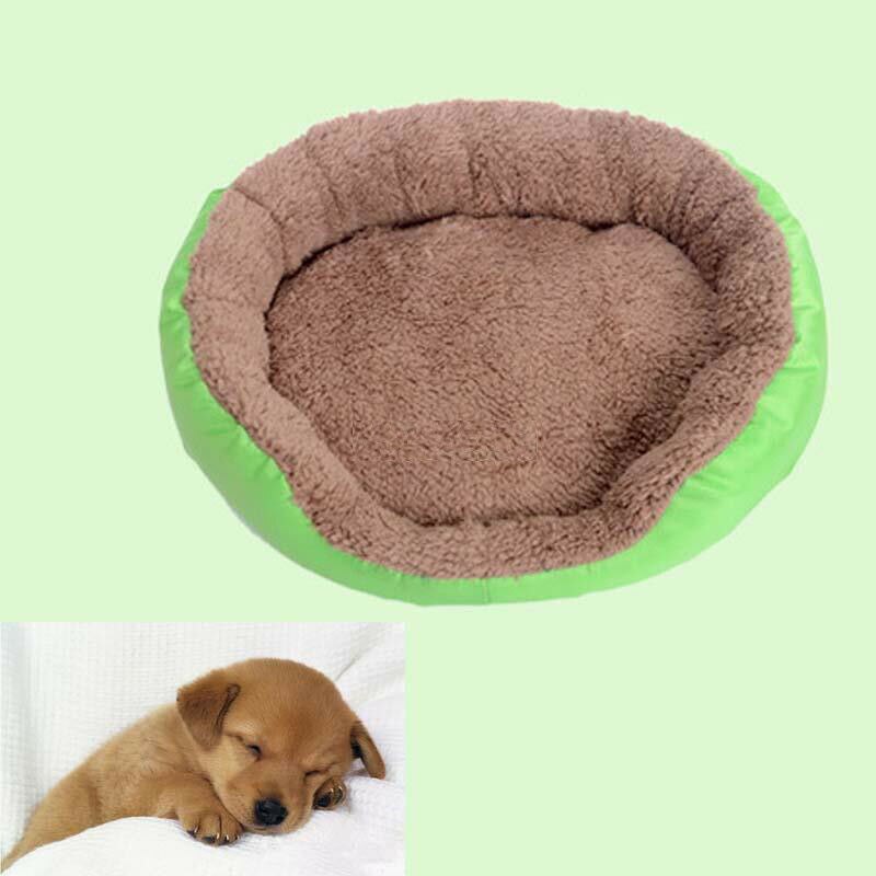 Winter Warme Zachte Hond Kat Bed Mat Duurzaam Kennel Doggy Puppy Kussen Mand Stack Pad Nest: Groen / L